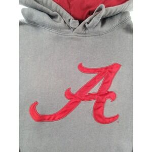 Alabama Crimson Tide Hoodie Mens XL Gray Cover One Apparel Football Team NCAA